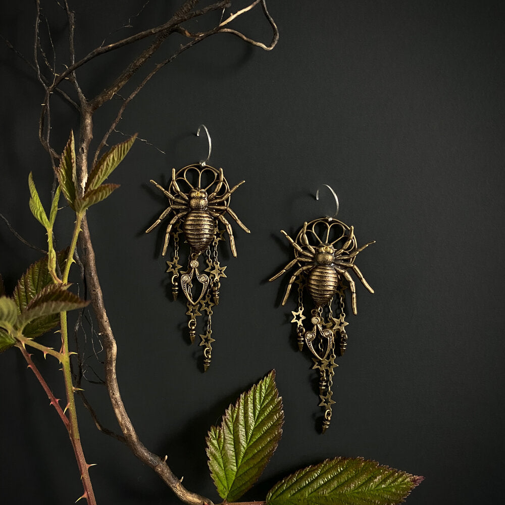 Pendientes "Cathedral Earrings: Spider"